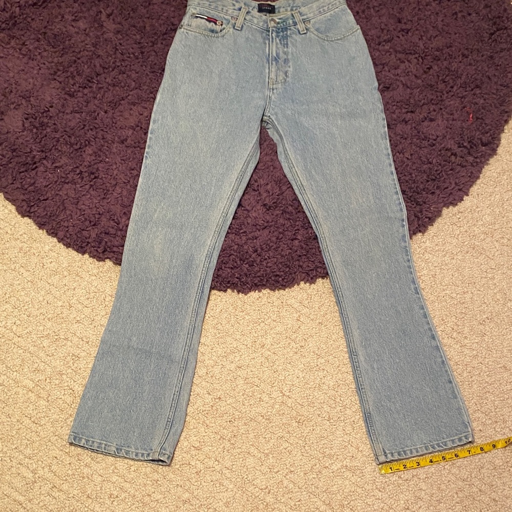 Tommy Hilfiger Women’s Vintage 90’s 100% cotton Jeans.  Size 3; inseam 30